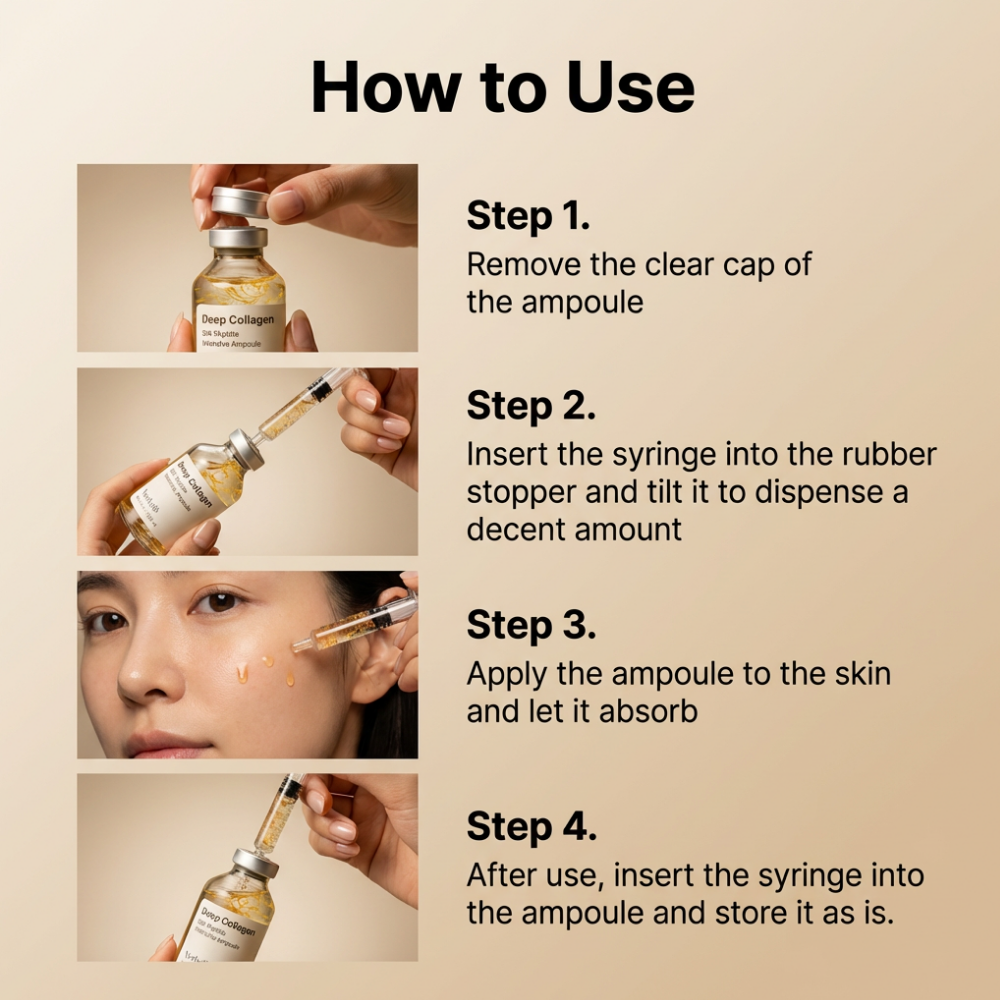 Korean Silk Peptide Lifting Ampoule